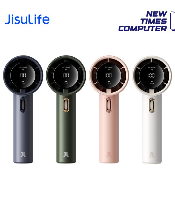 JisuLife Handheld Fan Pro 1 ABS Portable and Lightweight Fan 3600mAh