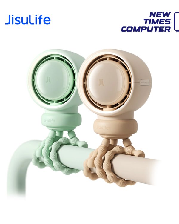 JisuLife Stroller Fan Life 2/2S 4000-5000mAh for babies and toddlers